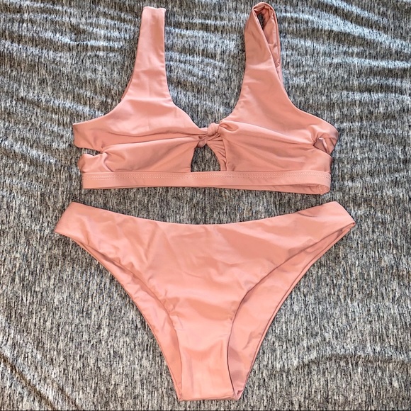 Other - Pink Knot Tie Bikini